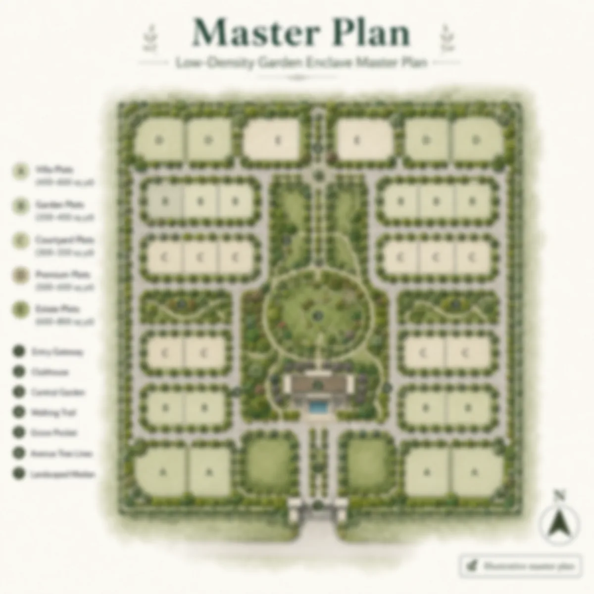 Prestige Meesaganahalli master plan site layout